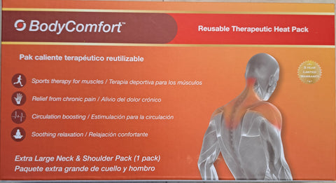 Body Comfort Reuseable Therapeutic Heat Pack 1 Pack