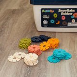 FunLittleToys - Snowflake Rubber 500 pcs